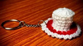 Crochet Mini Hat Keychain | Easiest Tutorial For Beginners 