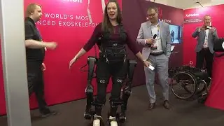 Exoskeletons and AI gyms - top health gadgets at CES tech show