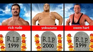 Rest in power: wrestling legends gone too Soo (2000-2025)😥