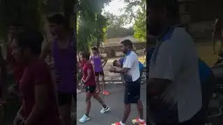fartlek training on road #pulse training #trending #runner #viral #running #sports #road running
