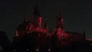 Wizarding World Night Light Show (Universal Studios Beijing, 2026)