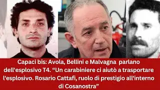 Capaci bis: Malvagna, Avola e Bellini parlano dell'esplosivo T4. Un carabiniere ci aiut&ograve;