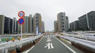 МЕСТО ИГРЫ TOKYO 2020 - Тур по вождению [Slow TV] ЯПОНИЯ 1/3