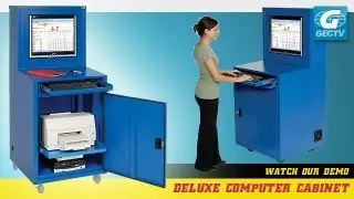 Deluxe LCD Computer Cabinet