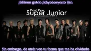 SuJu - Hate U, Love U - Rom + subs español