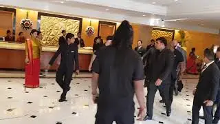 || WWE ALL SUPERSTARS IN INDIAN AIRPORT || SHEAMUS || JINDER MAHAL || TRIPLE H ||