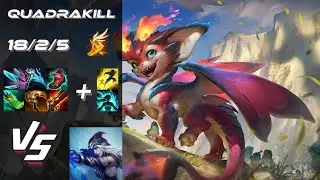 BOTTOM Smolder vs Ashe [QUADRAKILL] - EU Grandmaster Patch 14.5.1