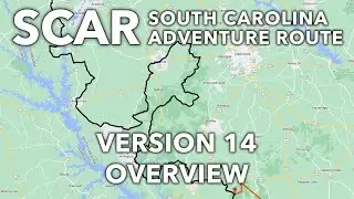 South Carolina Adventure Route | v14 Overview