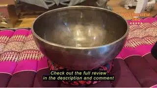Review Himalayan Bazaar Large Tibetan Singing Bowl Set - 9