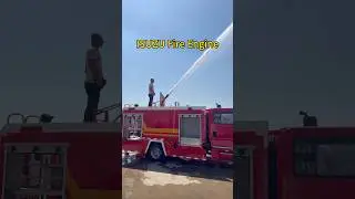 4x2 ISUZU KV100 3000 Liters Water Tank Fire Engine with Crew Cab