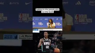 Ja Morant ANSWERS question about his future with Memphis Grizzles #ja #trade #nba #memphis #virals