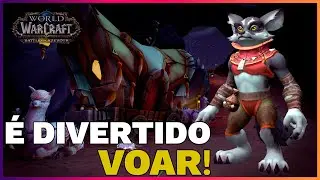 World of Warcraft - Battle For Azeroth || Conquista &Eacute; Divertido Voar || Palap&atilde;o VS Keeyo