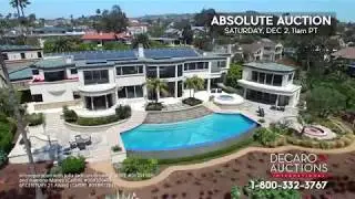 Dana Point, CA | Live Absolute Auction | December 2, 2017