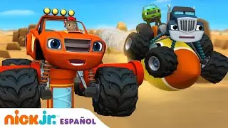 Blaze y los Monster Machines | &iexcl;Blaze y el cohete fuera de control! | Nick Jr. en Espa&ntilde;ol
