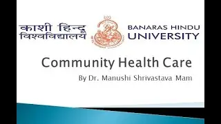 Topic: Community Health Care I Course: MAIRDM  Voluntary Action For Rural Development