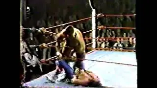 Ricky Santana/Brady Boone vs Mike Miller/Abudadein (Portland 1985)