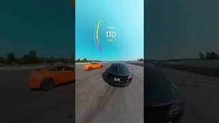 1000-сильный Mustang против Tesla Plaid 😱 #гонки #автомобили #mustang #tesla #гонка #уличная трас...