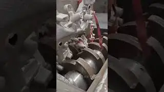 Aluminum Alloy Casting shredding #shredding #shredder #aluminumalloy