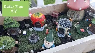 DIY Fairy and Gnome Garden/Cheap and Easy