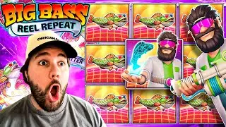 BIG BASS REEL REPEAT НЕ МОЖЕТ ПЕРЕСТАТЬ ЗАХВАТЫВАТЬ!!