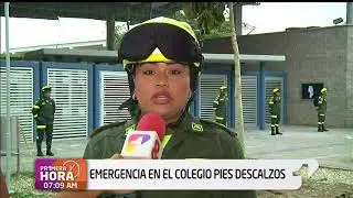 Barranquilla: emergencia en el colegio Pies Descalzos por ca&iacute;da de cielorraso