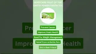 Unlocking the Secret Benefits of Modicare Fruit Of The Earth Power Green Tea