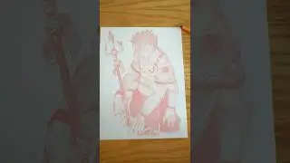 Drawing Sukuna! #sukunadrawing #sukunafanart #jujutsukaisendrawing #jujutsukaisenart #jujutsukaisen