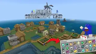 Seed Survival | Speedrun Minecraft PE 1.20 (Stronghold at Spawn, 5 Monument, and 4 EndCity)