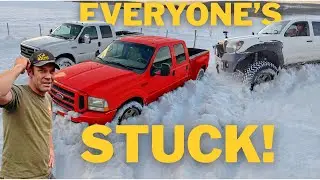 Everyone's STUCK After Snow Storm, Including The Recovery Team....