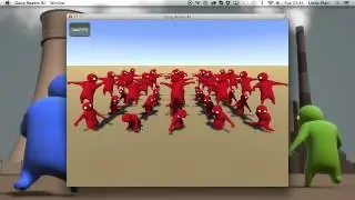 Gang Beasts Stress Tests (Unity 4 vs Unity 5)