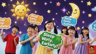 Early to Bed | Good Habits Song for Kids | Moral Story in English