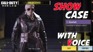 Gameplay Highlights Of Stansfield With Voice | CODM BP | CODM CHARACTER GAMEPLAY