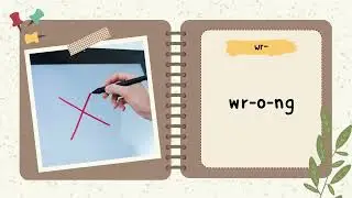 ✨Phonics Level 4 &ndash; Lesson 19 (Jan 3/July 3) : Revision &ldquo;wh&rdquo;& &ldquo;wr&rdquo; ✨拼音 第4級 &ndash; 第19課✨