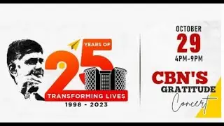 CBN's Gratitude | Gachibowli stadium | Live on 29th October.