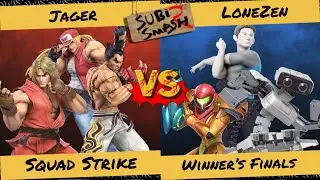 Smash @ Subi #2 Winners Finals - LoneZen (R.O.B., WFT, Samus) vs. J&auml;ger (Ken, Kazuya, Terry)