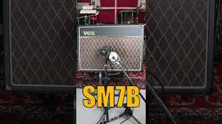 Universal Audio SD-1 vs. Shure SM7B: Distorted Guitar! #shure #universalaudio