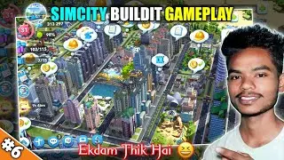 🏙 SimCity BuildIt 🚦 Traffic Management & Add Snow Garden | Sim City Buildit Android Gameplay Video