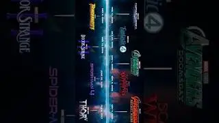 Upcoming Marvel Movies & Shows ( 2025,2026 & 2027 )