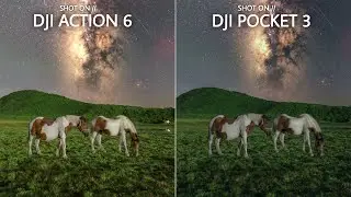 DJI Osmo Action 6 против DJI Osmo Pocket 3 | Тест камеры в ночном режиме