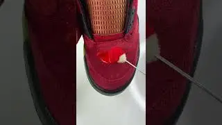 How to dye suede shoes