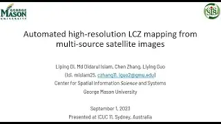 Automated high-resolution LCZ mapping from multi source satellite images