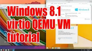 Учебное пособие для начинающих по созданию виртуальной машины QEMU virtio под управлением Windows 8.1 64-бит &mdash; октябрь 2024 г. &mdash; b0503556