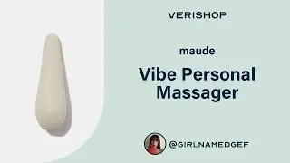 maude Vibe Personal Massager Review