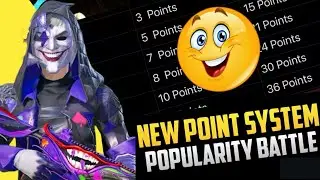Bgmi points system #bgmiindia popularity point system
