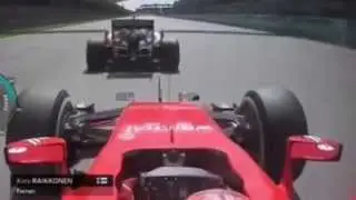 F1 2015 Kimi R&auml;ikk&ouml;nen Onboard Malaysian GP