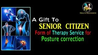 #Backpain  #Posturecorrection  #Healthmechanics Health Mechanics Senior Citizen All Therophy