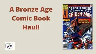 A Bronze Age Comic Book Haul! (ep 815)