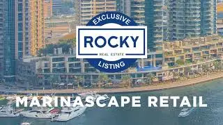 Retail shops for lease in Dubai Marina | Marinascape Retail