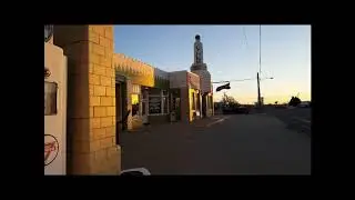 U-Drop Inn Cafe along Route 66 in Shamrock, Texas