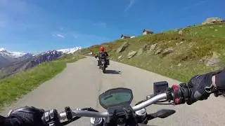 DUCATI MONSTER 797//Col de la Croix de Fer//The climb